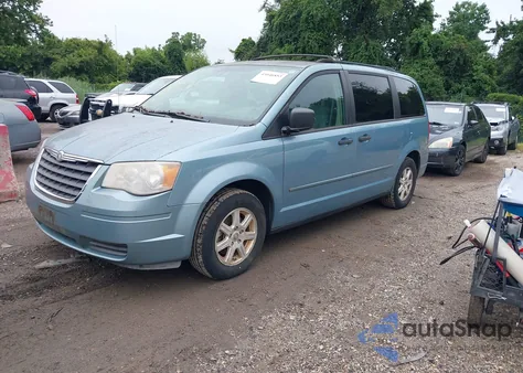 2008 Chrysler Town & Country Lx z USA, uszkodzony, nr VIN 2A8HR44H78R137219